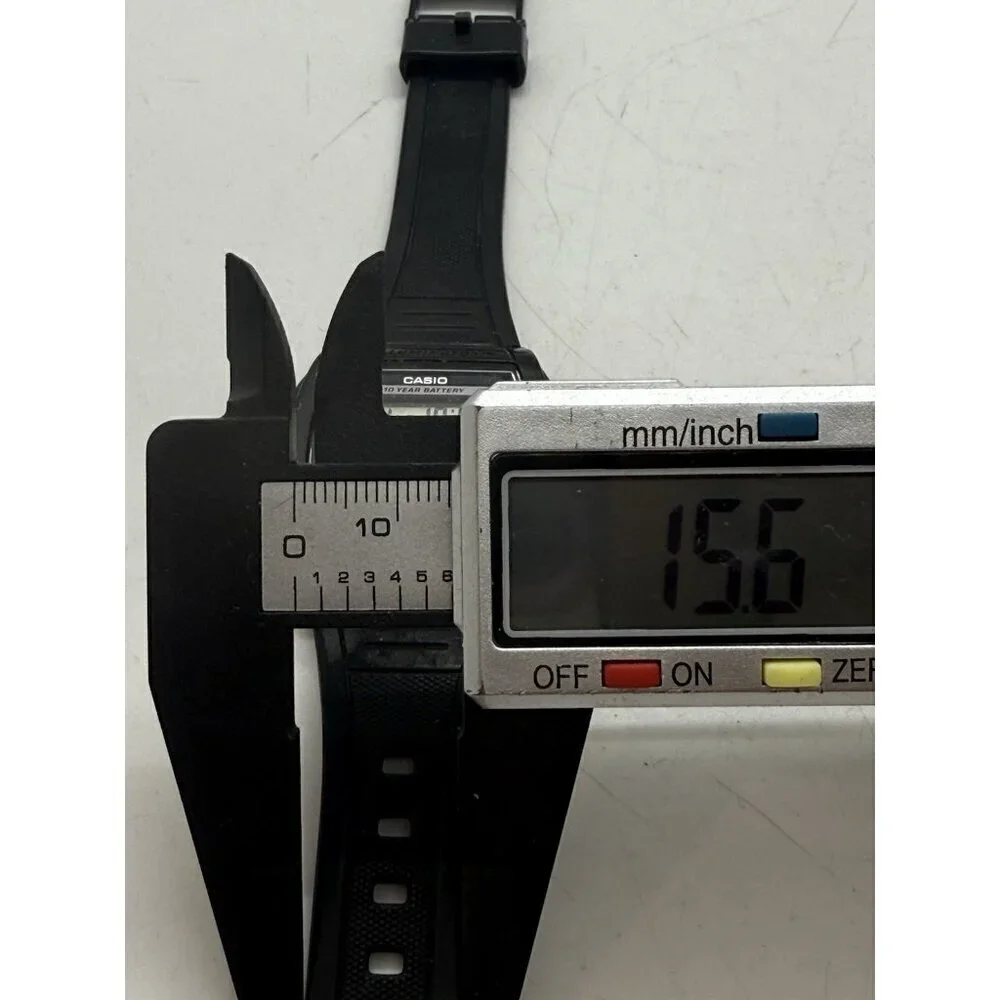 Casio Illuminator 2879 W-201 Digital Alarm Chronograph Dual Time Calendar Watch